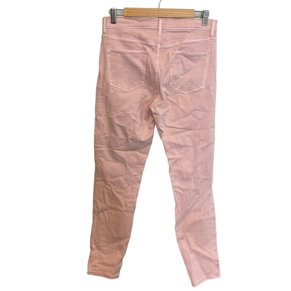 Gap Womens Pink Denim True Skinny Jeans Size 28 High Rise Ankle Length Stretch - Picture 2 of 8